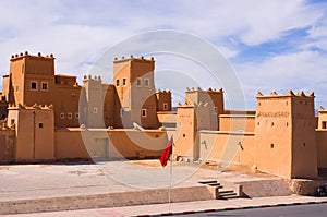 Kasbah Taourirt in Ouarzazate, Morocco