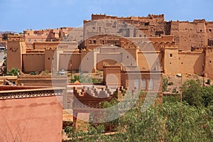 Kasbah Taourirt . Ouarzazate. Morocco. photo