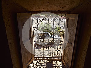 A Kasbah is a traditional building made of clay and straw