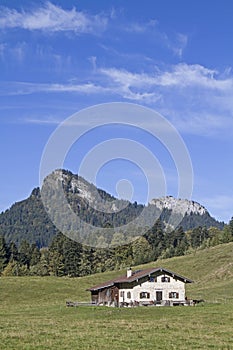 Kaseralm in the Chiemgau Alps