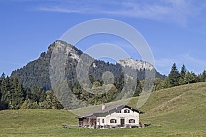 Kaseralm in the Chiemgau Alps