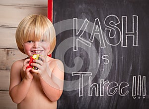 Kash Turns Three Years Old