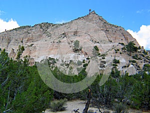 Kashe Katuwe Hoodoo rock Formation from base of Trail