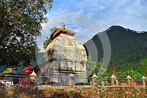 Kashi Vishwanath Temple in Uttarkashi, Uttarakhand photo