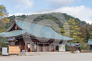 Kashihara Jingu Shrine in Kashihara, Nara, Japan. The Shrine was originally built in 1890