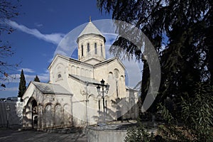 Kostel z v město gruzínsko 
