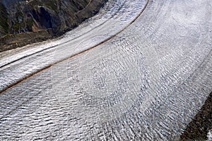 Kaskawulsh Glacier Detail in Kluane National Park, Yukon