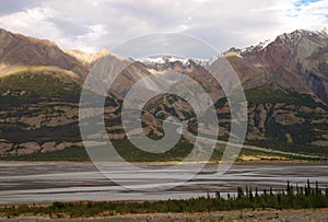 Kaskawulsh river valley, Yukon, Canada