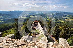 Kasperk Castle, a stone medieval castle photo