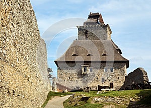 Kasperk Castle, a stone medieval castle photo