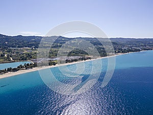 Kassandra coastline near Lagoon Beach, Chalkidiki, Greece