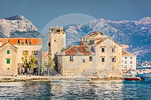 Kastel Stari town in Croatia. photo