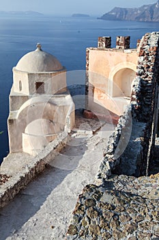 The castle of Agios Nikolaos photo