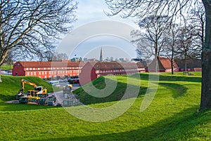 Kastellet fortress in Copenhagen, Denmark