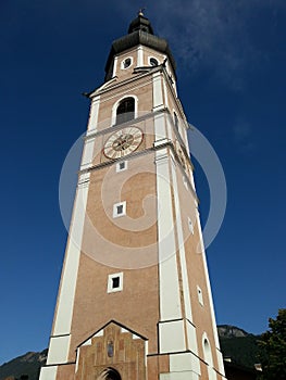 Kastelruth Bell Tower in Sud Tyrol photo