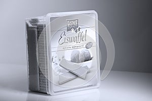 Kastner Eiswaffel waffle, isolated