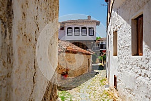 Kastoria, Greece. Old mansion in traditional style