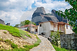Kastraki village in Meteora. Greece