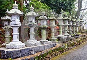 The Kasuga Taisha Grand Shrine in Nara.