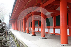 The Kasuga Taisha Grand Shrine in Nara.