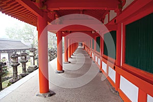 The Kasuga Taisha Grand Shrine in Nara.