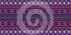 kat geometric folklore ornament. Tribal ethnic vector texture. Seamless striped pattern in Aztec style. Figure tribal embroidery.