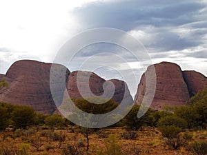 Kata Tjuta (the Olgas) in Uluru National Park