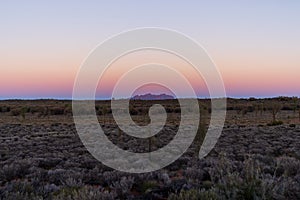 Kata Tjuta before sunrise