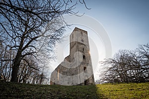 Katarinka - zřícenina středověkého františkánského kláštera, Slovensko