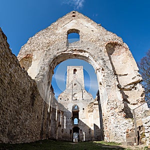 Katarinka - ruins of medieval Franciscan monastery, Slovakia