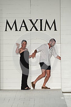 Kate Lanphear has teamed up with the Onis Design Group to produce the Maxim Swimwear Launch fashion show