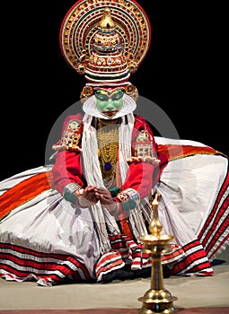 Kathakali Dance in Kerala, South India