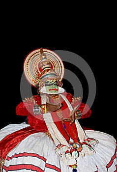 Kathakali tradional dance actor