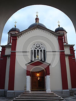 Kathedral church in Kragujevac Serbia