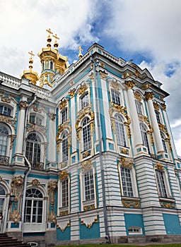 Katherine's Palace hall in Tsarskoe Selo (Pushkin), Russia