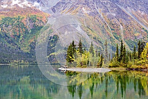 Kathleen Lake Reflections, Yukon Territory, Canada