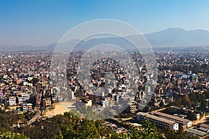 Kathmandu city panorama--nepal