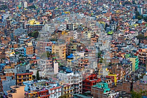 Kathmandu Dense Cityscape
