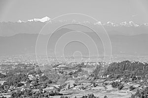 Kathmandu and the Himalaya Mountains