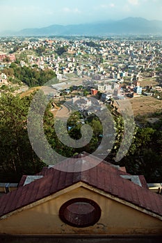 Kathmandu from Kopan Monastery