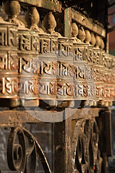 Kathmandu Prayer Wheels