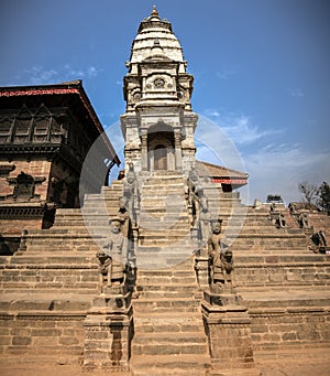 Kathmandu`s Durbar square in nepal