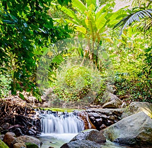 Kathu Waterfall on Phuket island in Thailand