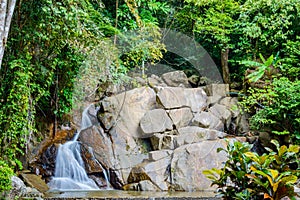 Kathu Waterfall on Phuket island in Thailand