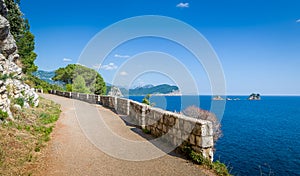 Katic and Holy Week islands from Petrovac walking photo