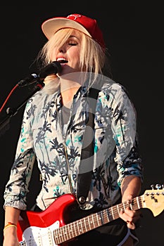 Katie White of the Ting Tings.