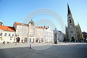 Katolicka Porta in Novi Sad in the centre of Novi Sad,the capital of Vojvodina-Serbia