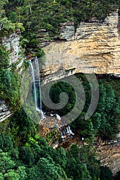 Katoomba Falls in Blue Mountains national park NSW