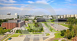 Katowice / Panorama view of the city center