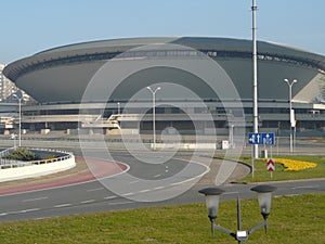 KATOWICE  , SILESIA , POLAND -  ROUNDABOUT-SADDLE